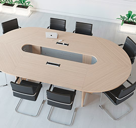 meeting room table and chairs