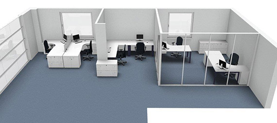 office space planning image
